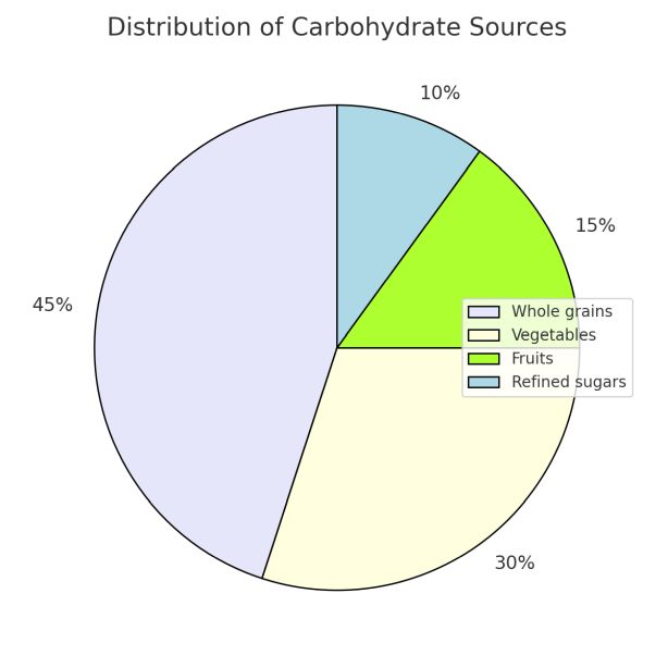 Carbohydrate Distribution